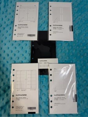 Cloth & Paper Personal Planner Insert Bundle